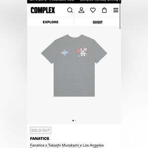 NWT Dodgers Murakami World Series Championship 2025 M Tee